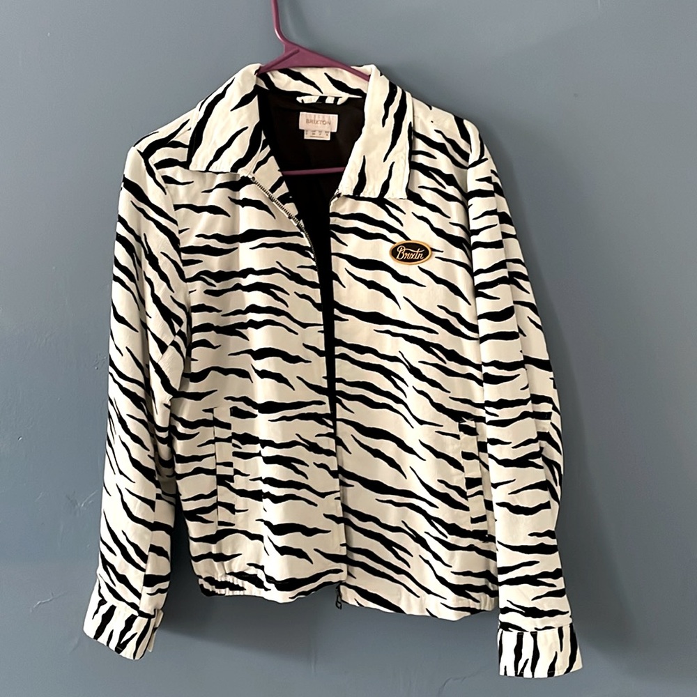 Brixton Zebra Corduroy Work Jacket